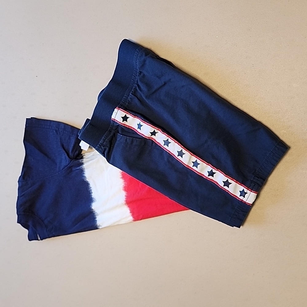 Patriotic Shorts and T-Shirt Bundle Size 4T